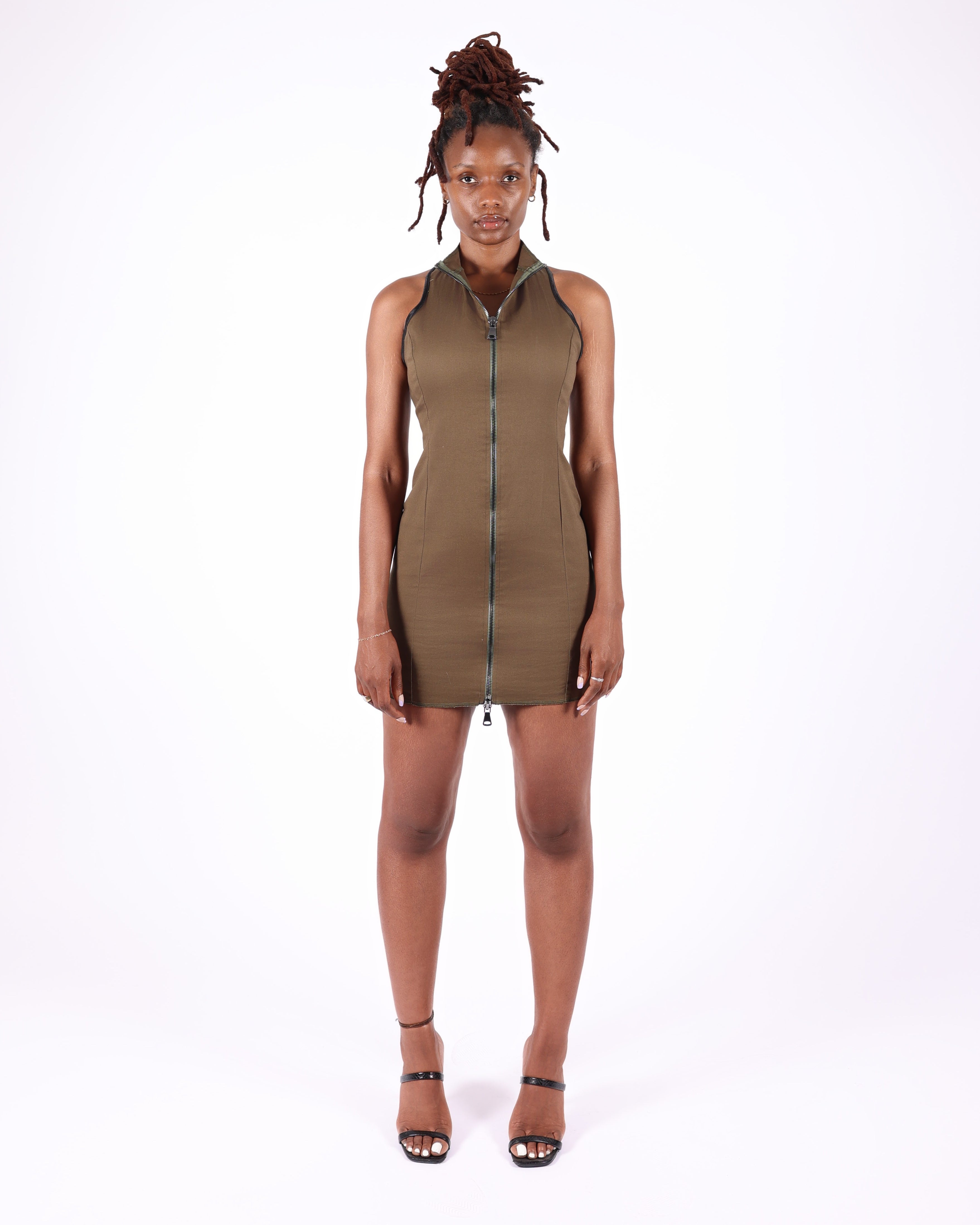 Sculpted Mini Dress