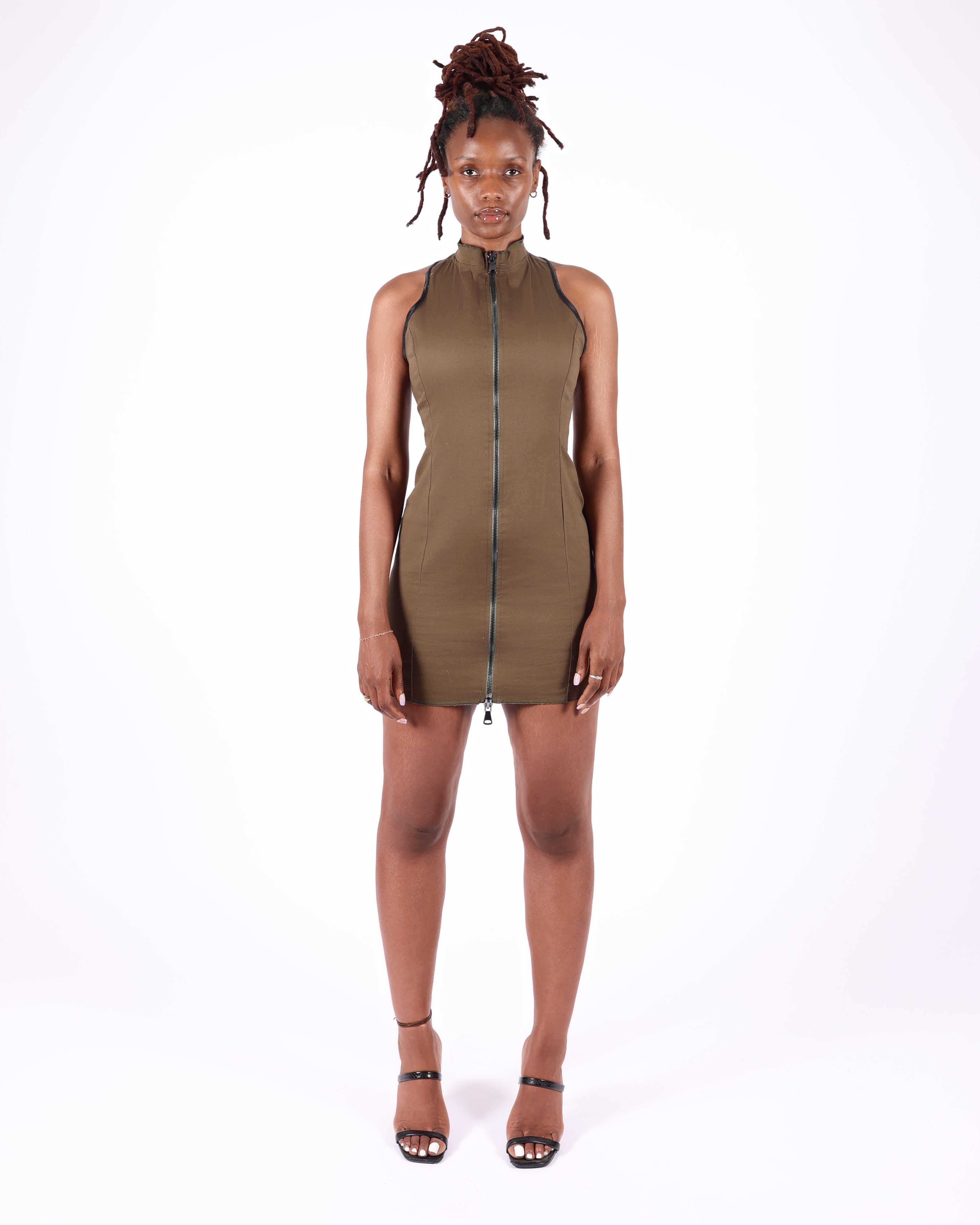 Sculpted Mini Dress