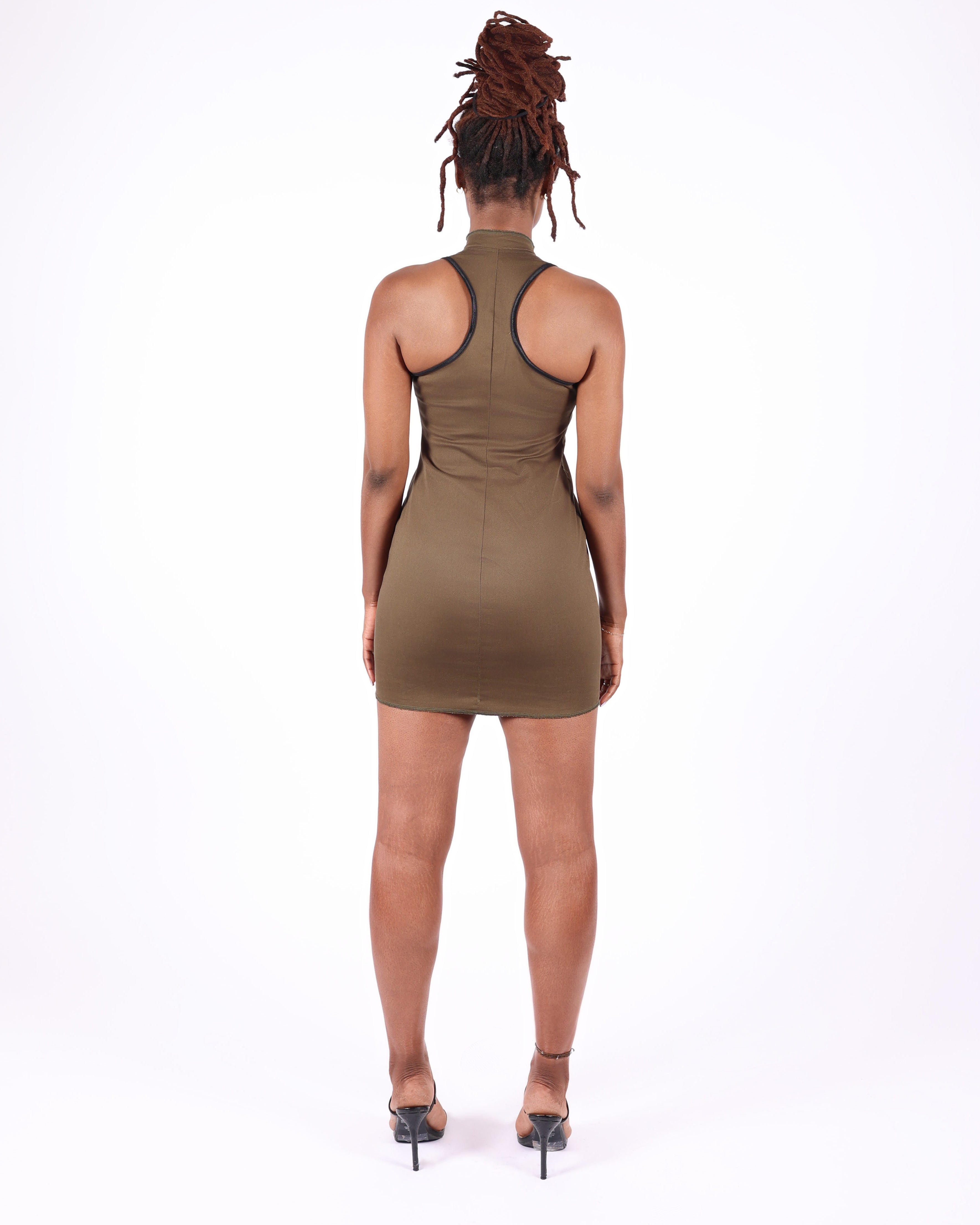 Sculpted Mini Dress