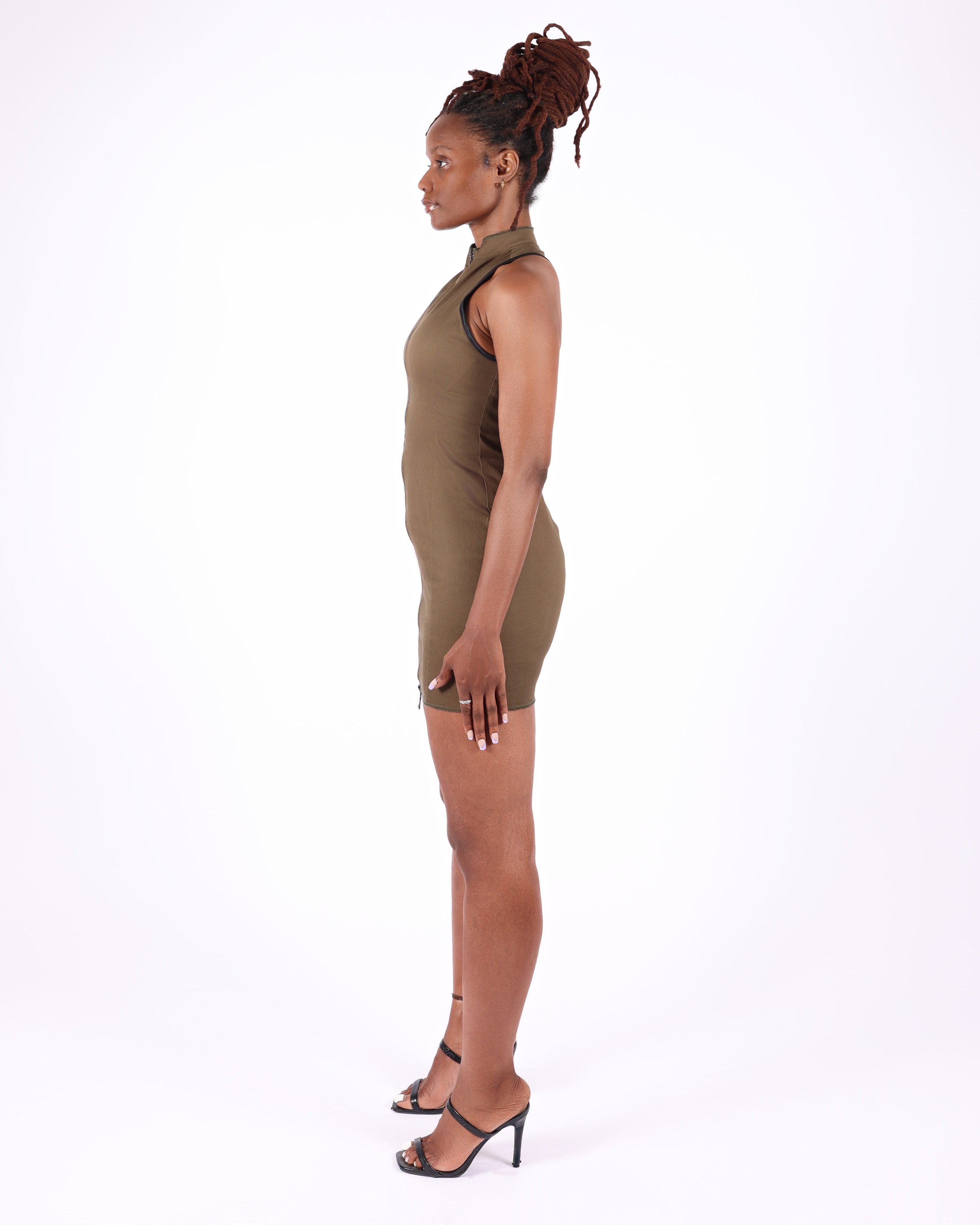 Sculpted Mini Dress