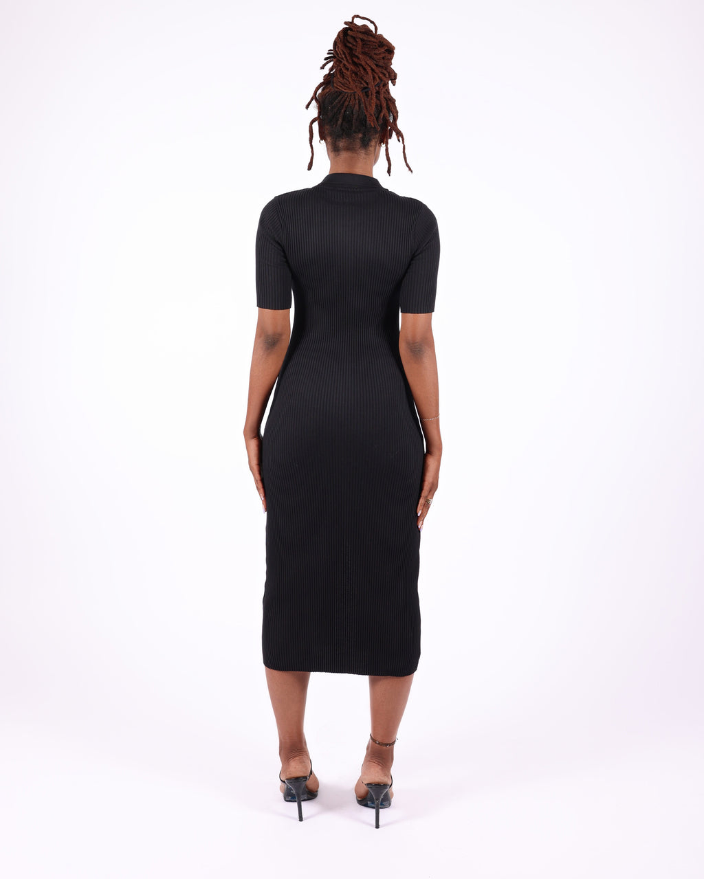 Short Sleeve Collar Dress